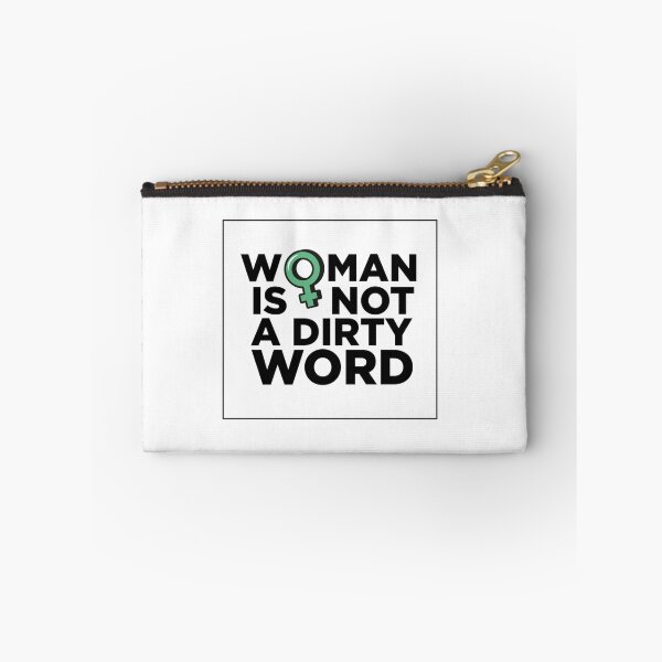 Item preview, WOMAN IS NOT A DIRTY WORD - Protest Women Erasure   designed and sold by TRAVIS-DSN.