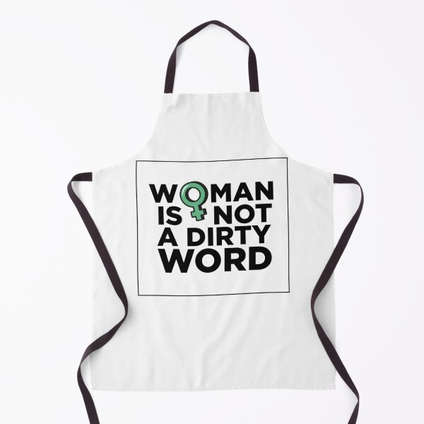 Item preview, WOMAN IS NOT A DIRTY WORD - Protest Women Erasure designed and sold by TRAVIS-DSN.