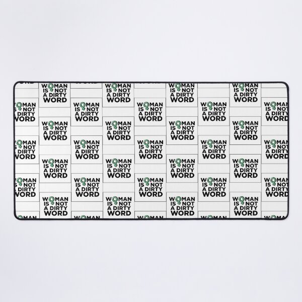 Item preview, WOMAN IS NOT A DIRTY WORD - Protest Women Erasure   designed and sold by TRAVIS-DSN.