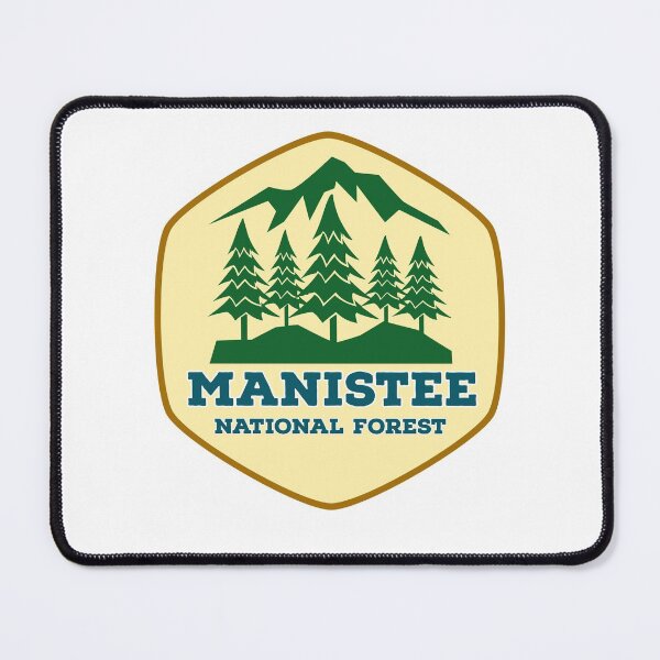 Item preview, Manistee National Forest Michigan Vintage Retro Forest Hiking, Camping Adventure Travel designed and sold by tmartinezta.