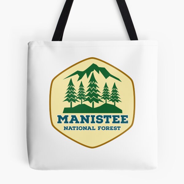 Item preview, Manistee National Forest Michigan Vintage Retro Forest Hiking, Camping Adventure Travel designed and sold by tmartinezta.