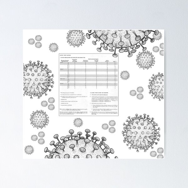 Item preview, Virus Saving Throws designed and sold by WinkyDoodle.