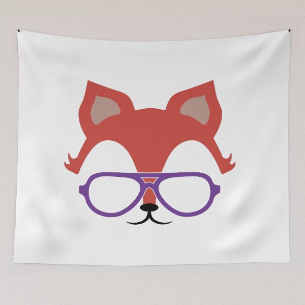 Item preview, Cute Girly Fox Design - Trendy Running Fox Gift Idea For Fox Lovers designed and sold by Prince - Bestseller ★★★★★.