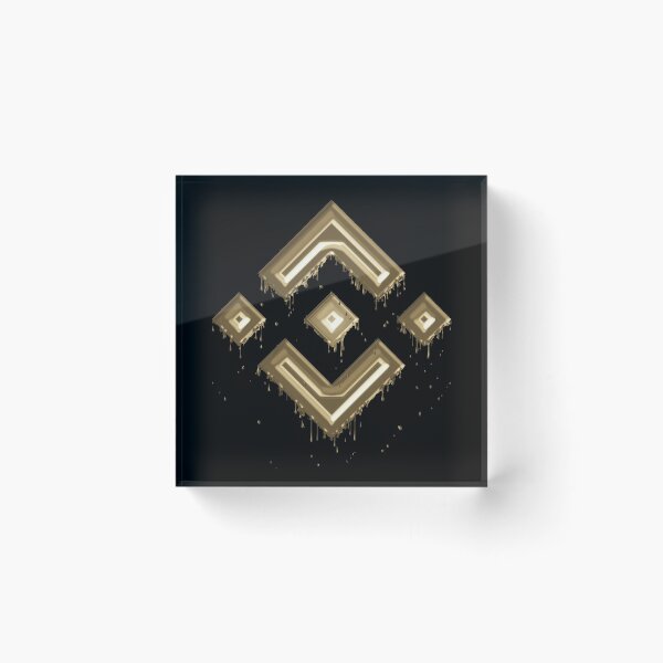 Item preview, Binance Coin BNB Crypto Dripping Gold designed and sold by johnta17.