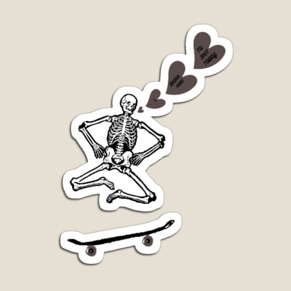 Item preview, skating skeleton. designed and sold by FJonathan.