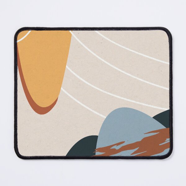 Item preview, abstract neutral lines modern art designed and sold by MendesMay.