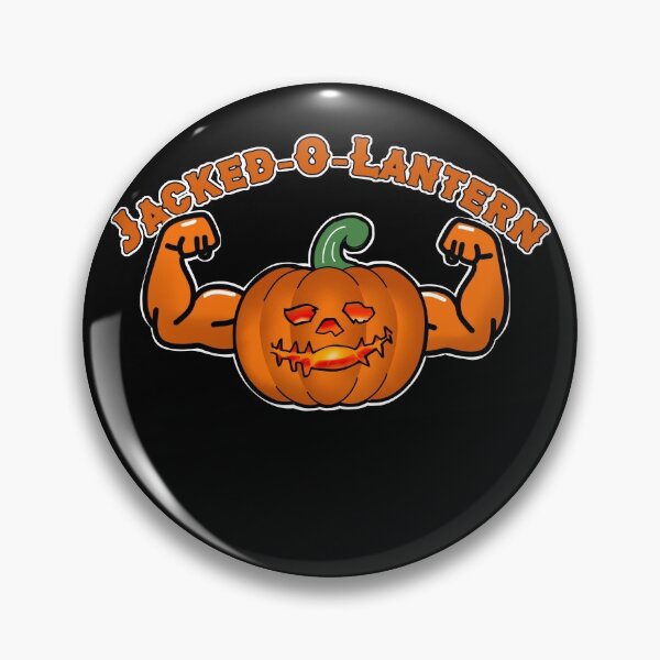 Item preview, Jack-o'-lantern Halloween Bodybuilder designed and sold by SusanaDesigns.