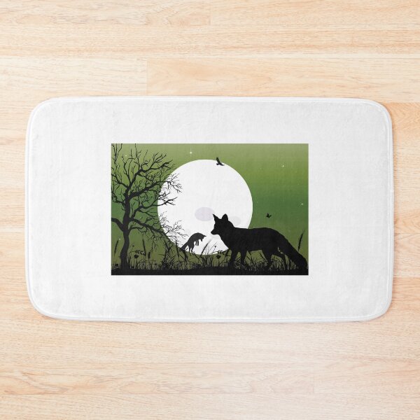 Item preview, Beautiful Jumping Foxes Painting - Trendy Running Fox Gift Idea For Fox Lovers designed and sold by Prince - Bestseller ★★★★★.