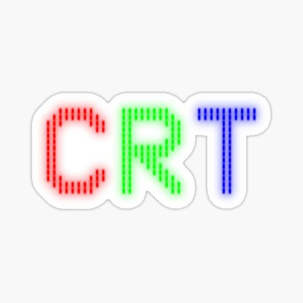 CRT Sticker