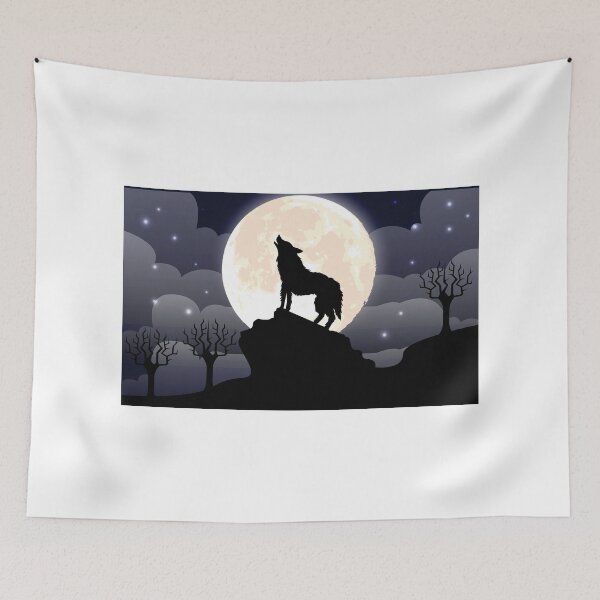 Item preview, Beautiful Howling Wolf Painting - Trendy Running Fox Gift Idea For Fox Lovers designed and sold by Prince - Bestseller ★★★★★.