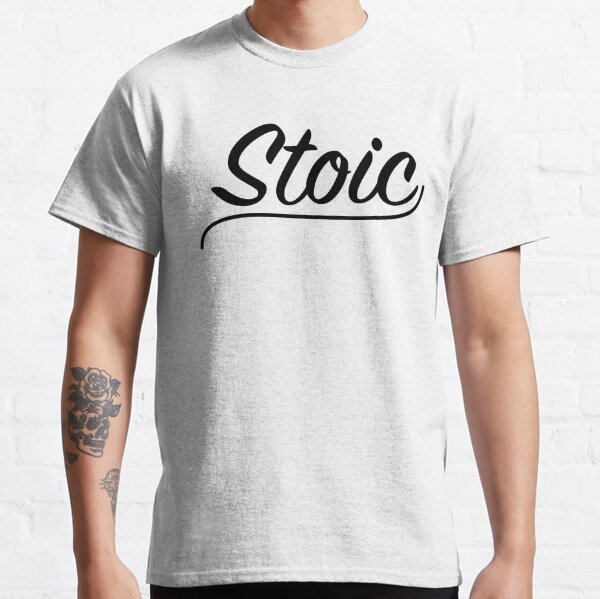 Stoic Script Black Letter - STOIC Classic T-Shirt