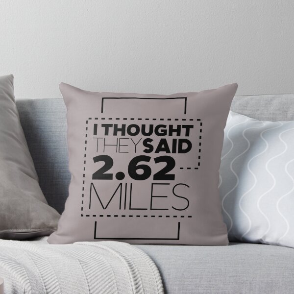 Item preview, I Thought They Said 2.62 Miles Funny Graphic Fitness Marathon T-Shirt For Runners designed and sold by VarthJader.