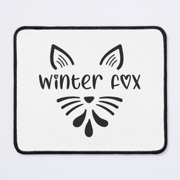 Item preview, Cute Girly Winter Fox - Trendy Running Fox Gift Idea For Fox Lovers designed and sold by Prince - Bestseller ★★★★★.