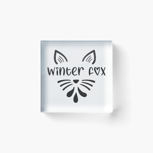 Item preview, Cute Girly Winter Fox - Trendy Running Fox Gift Idea For Fox Lovers designed and sold by Prince - Bestseller ★★★★★.