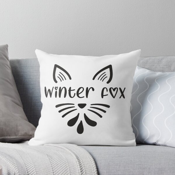 Item preview, Cute Girly Winter Fox - Trendy Running Fox Gift Idea For Fox Lovers designed and sold by Prince - Bestseller ★★★★★.