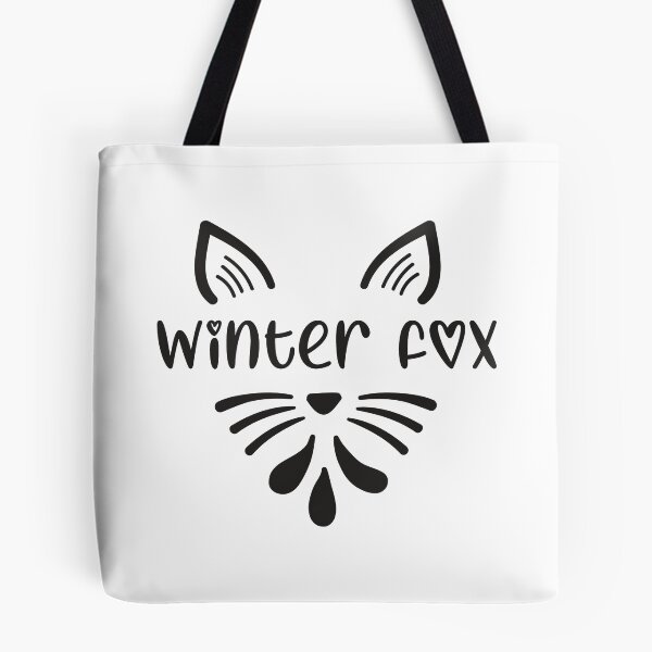 Item preview, Cute Girly Winter Fox - Trendy Running Fox Gift Idea For Fox Lovers designed and sold by Prince - Bestseller ★★★★★.