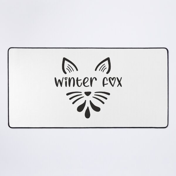 Item preview, Cute Girly Winter Fox - Trendy Running Fox Gift Idea For Fox Lovers designed and sold by Prince - Bestseller ★★★★★.