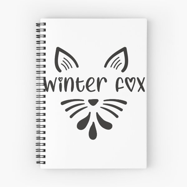 Item preview, Cute Girly Winter Fox - Trendy Running Fox Gift Idea For Fox Lovers designed and sold by Prince - Bestseller ★★★★★.