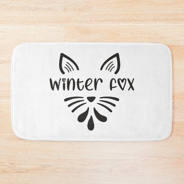 Item preview, Cute Girly Winter Fox - Trendy Running Fox Gift Idea For Fox Lovers designed and sold by Prince - Bestseller ★★★★★.