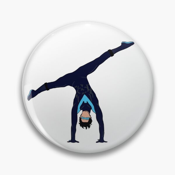 Aperçu de l'œuvre Dick Grayson Acrobate Nightwing créée et vendue par Kaleigh W.