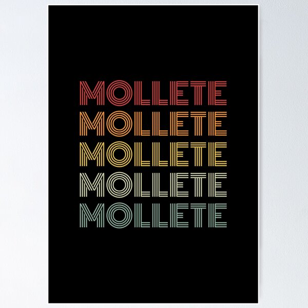 Item preview, Mollete estilo retro designed and sold by MariosNydras.