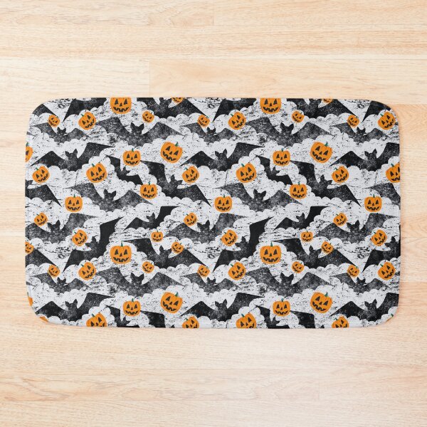 Item preview, Vintage Bats and pumpkins designed and sold by Artystico  ⭐⭐⭐⭐⭐.