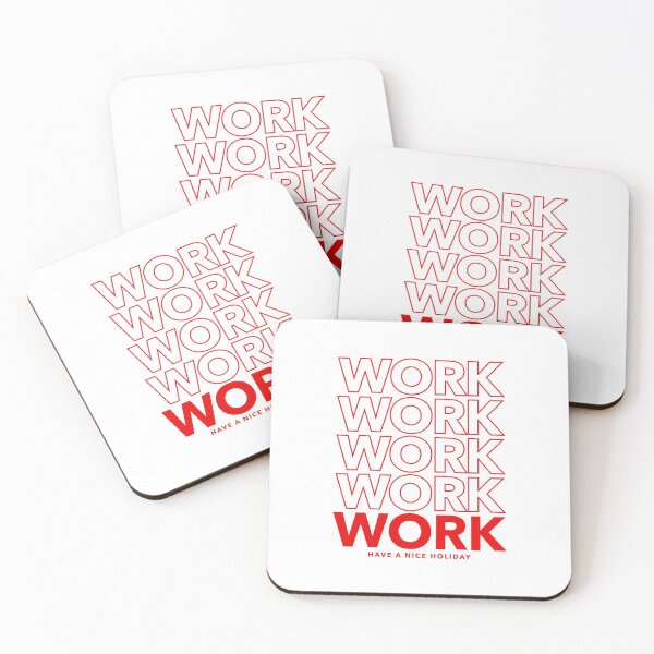 Item preview, WORK HOLIDAY designed and sold by Appleart Studio.