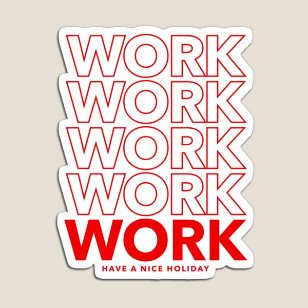 Aperçu de l'œuvre VACANCES DE TRAVAIL créée et vendue par Appleart Studio.