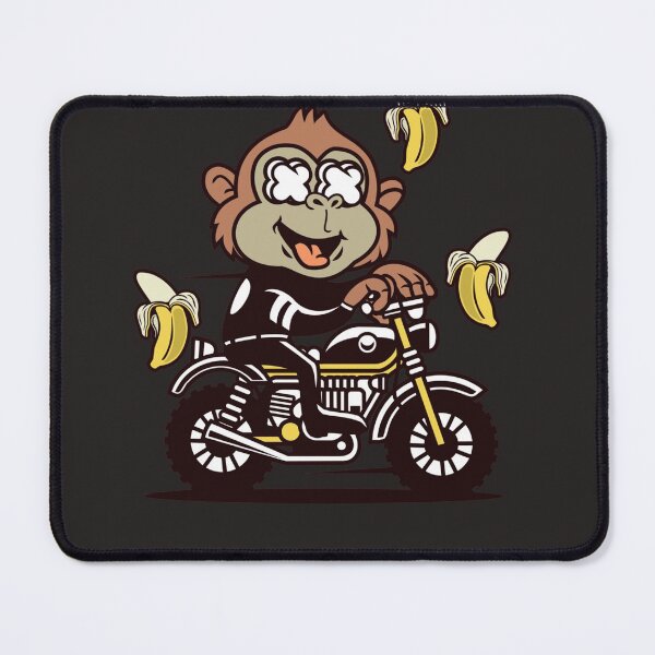 Item preview, Monkey Motocrosser Off Road Rider Sticker designed and sold by AlessandraFallo.