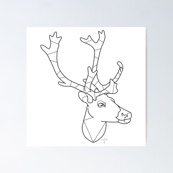 Item preview, Reindeer Head designed and sold by DeStoya.