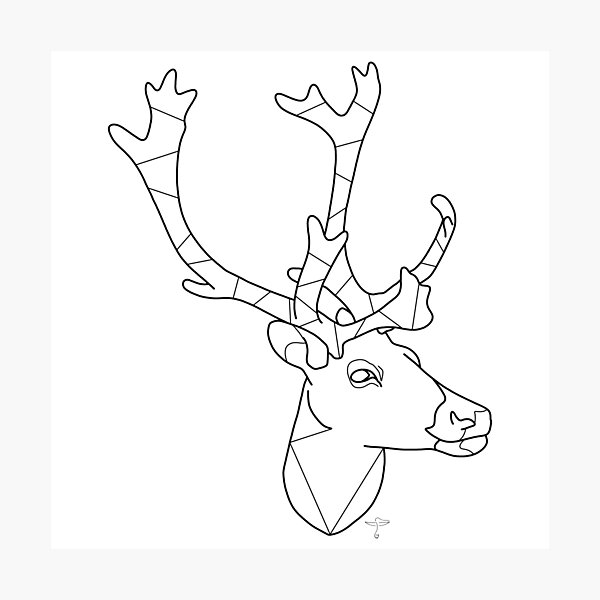 Item preview, Reindeer Head designed and sold by DeStoya.