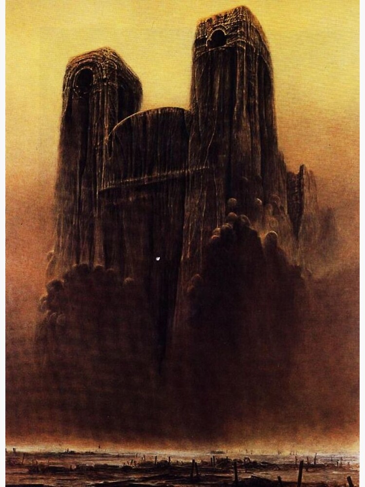 Untitled, by Zdzisław Beksiński
