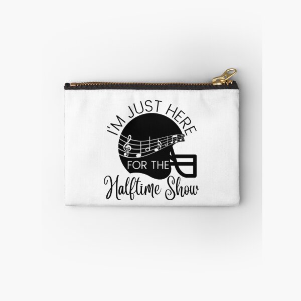 Item preview, I'm just here for the halftime show, funny football saying designed and sold by Auntieck.
