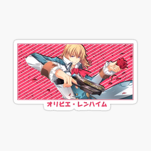 Red Rose Requiem Sticker