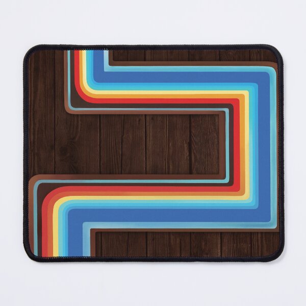 Item preview, 70s Light Trail on Wood designed and sold by pinkmonkeybird.