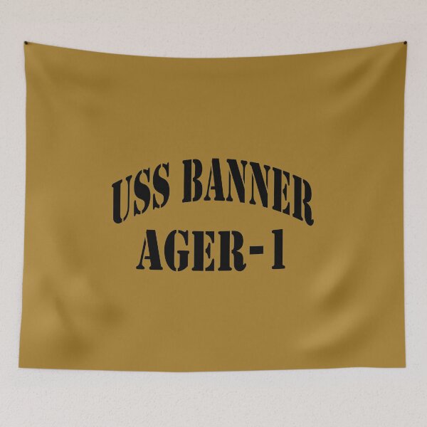 Item preview, USS BANNER (AGER-1) SHIP'S STORE designed and sold by militarygifts.