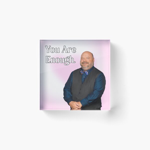 Winkle's Mental Health Message Acrylic Block