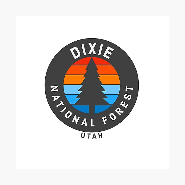 Item preview, Dixie National Forest Utah Vintage Retro Forest Hiking, Camping Adventure Travel designed and sold by tmartinezta.