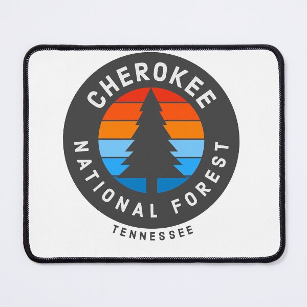 Item preview, Cherokee National Forest Tennesse Vintage Retro Forest Hiking, Camping Adventure Travel designed and sold by tmartinezta.
