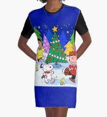 happy christmas Graphic T-Shirt Dress