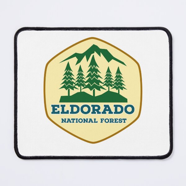 Item preview, Eldorado National Forest California Vintage Retro Forest Hiking, Camping Adventure Travel designed and sold by tmartinezta.