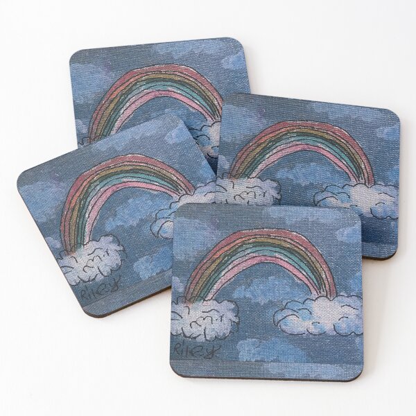Item preview, Rainbow in the clouds by Riley designed and sold by Artladyjen.