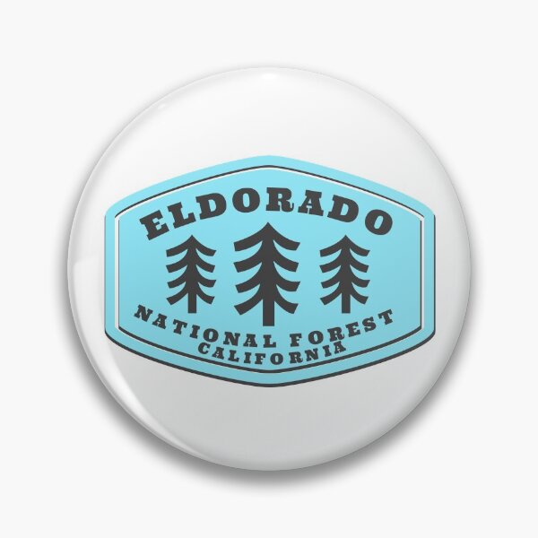 Item preview, Eldorado National Forest California Vintage Retro Forest Hiking, Camping Adventure Travel designed and sold by tmartinezta.