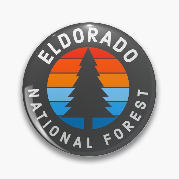 Item preview, Eldorado National Forest California Vintage Retro Forest Hiking, Camping Adventure Travel designed and sold by tmartinezta.