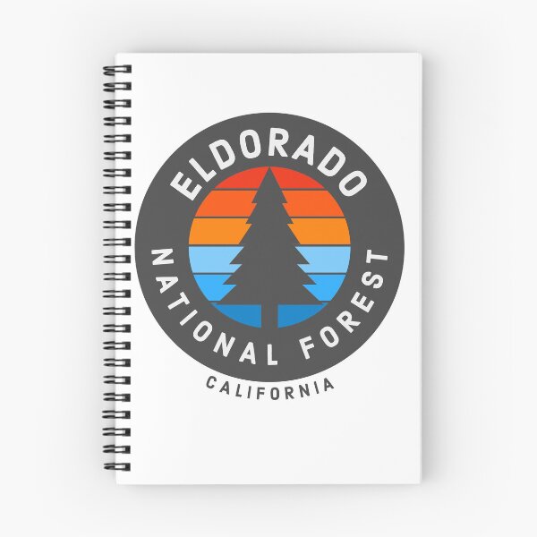 Item preview, Eldorado National Forest California Vintage Retro Forest Hiking, Camping Adventure Travel designed and sold by tmartinezta.