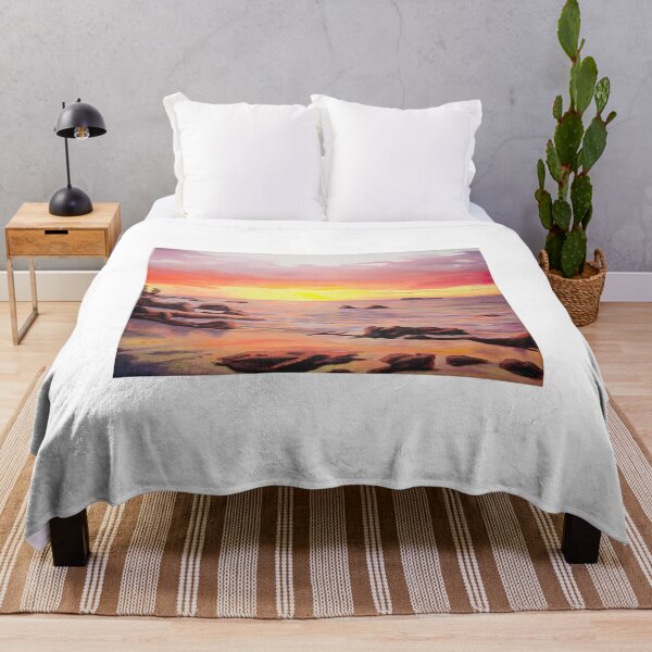 Item preview, Serene Beach Horizon designed and sold by Haley Mueller.
