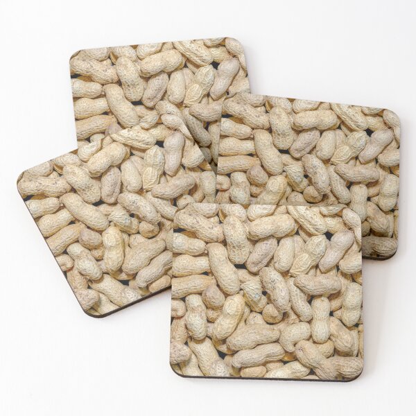 Item preview, Salted Raw Peanuts In Shells Food Photo Pattern  designed and sold by patternsoup.