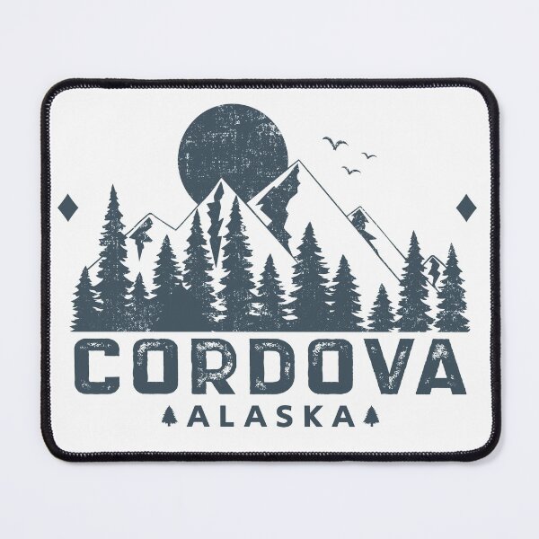 Item preview, Cordova Alaska Mountain View designed and sold by Home-Spirit.