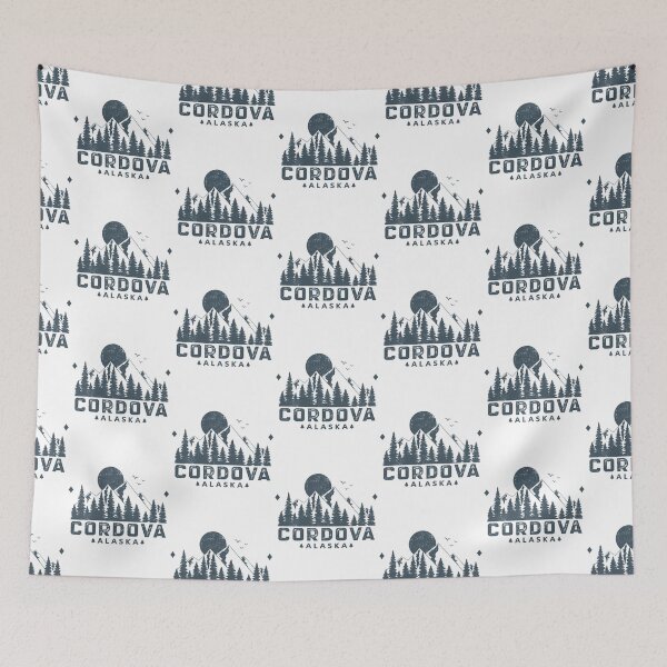 Item preview, Cordova Alaska Mountain View designed and sold by Home-Spirit.