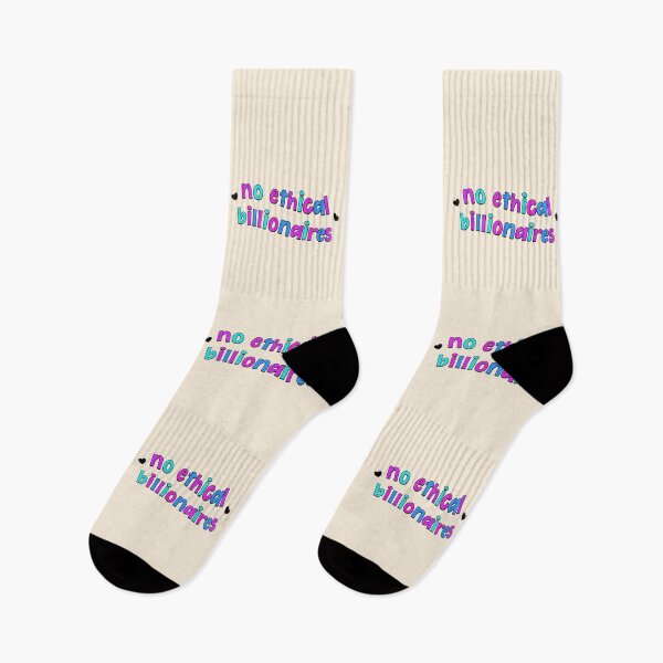 Item preview, No Ethical Billionaires - Eat The Rich designed and sold by Picket Club.